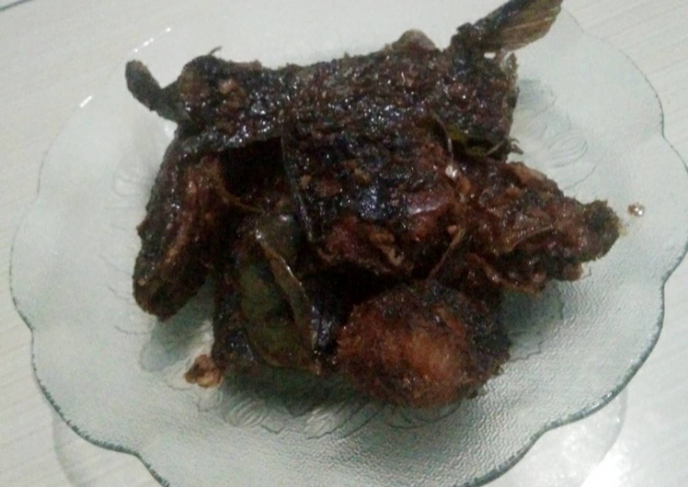 Lele masak kecap pedas manis