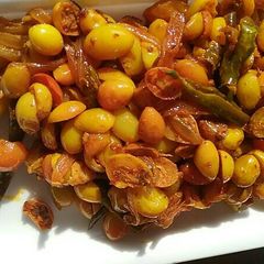 A picture of Karonde ki chatney.