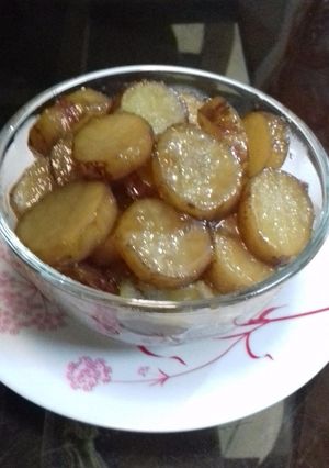 A picture of Sweet Candied Sweet Potatoes.
