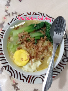Foto resep Mie Rebus bok choy