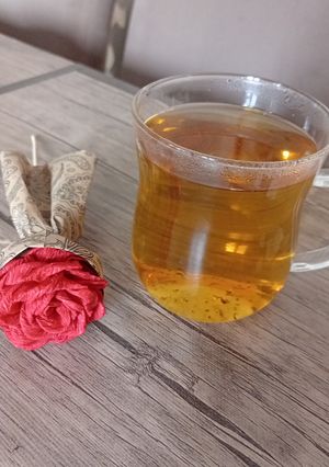 عکسی از دستور دمنوش چای سبز با لیمو و زنجبیل