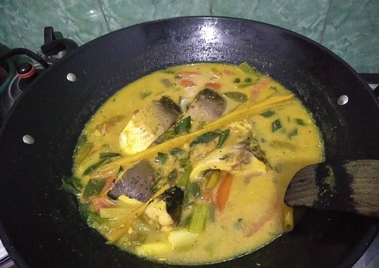 Bahan memasak Ikan kuah kuning yang Bikin Ngiler