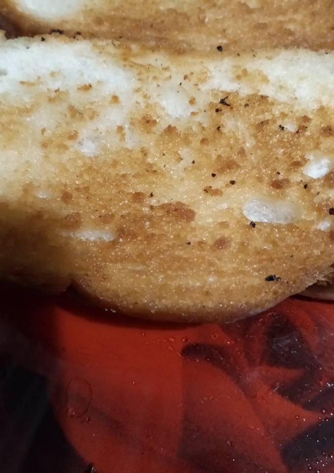Гренки с чесноком