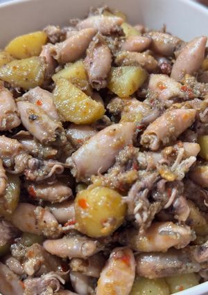 Foto resep Sambal goreng kentang cumi asin