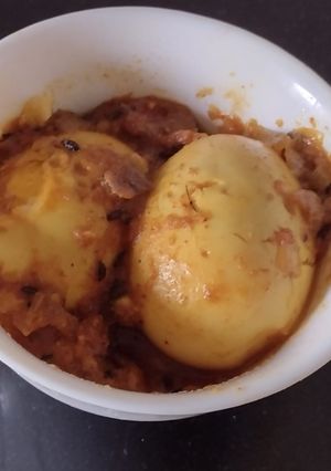 এগ কষা(egg kosha recipe in Bengali) রেসিপির প্রধান ছবি