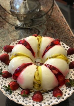 عکسی از دستور دسر ويترينی