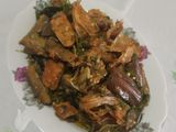 Oseng Tempe Terong Ikan Kapas