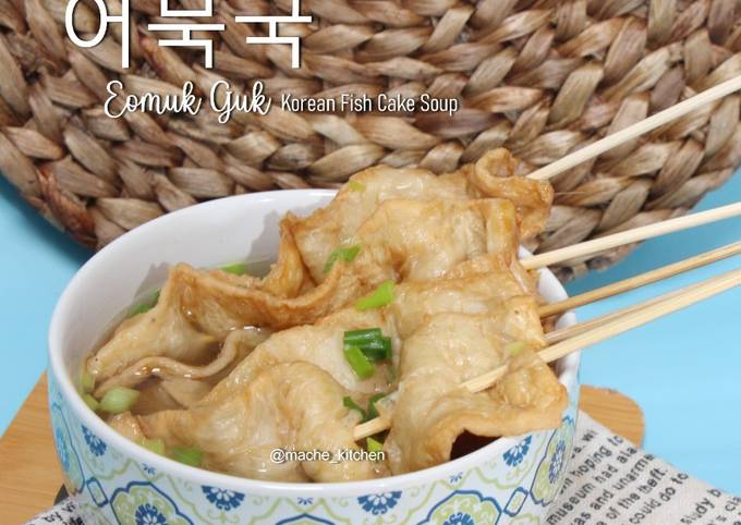 Resep Eomuk Guk Korean Fish Cake Soup Oleh Oksperiment Cookpad