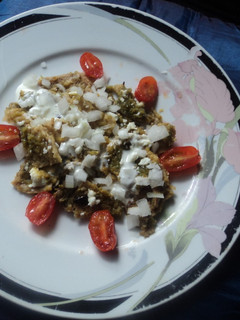 Una foto de Chilaquiles verdes doña Tere Correa, Jalisco México