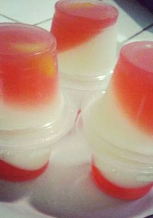 Foto resep Jelly Dua Rasa