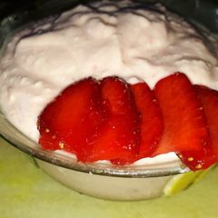 A picture of Strawberry curd.