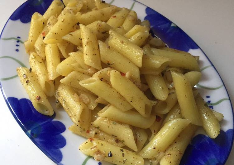 Garlic butter pasta