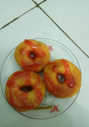 Foto resep Donat natural,,(No telur No mixer)