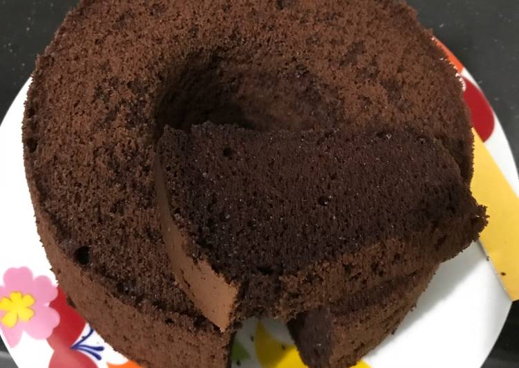 Rahasia Memasak Chocolate Chiffon Cake 5 Telur Yang Lezat