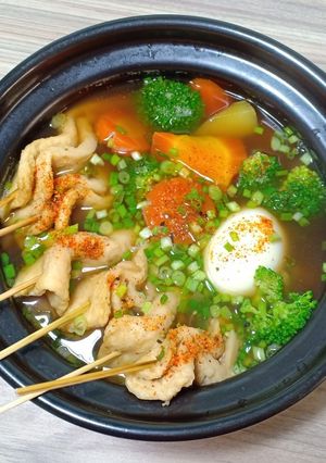 Hình của món Canh chả cá Hàn Quốc.