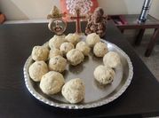 A picture of besan jaggery