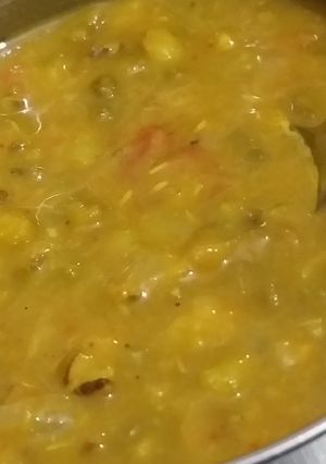 A picture of Moong ki daal.