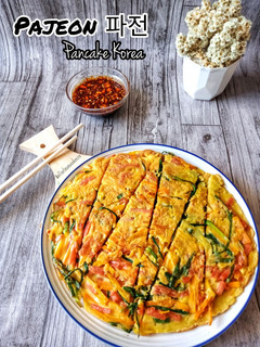 Foto resep Pajeon 파전 (Pancake Korea)
