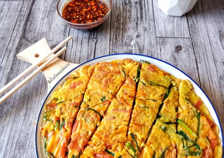 Langkah Mudah untuk Membuat Pajeon 파전 (Pancake Korea) yang Bisa Manjain Lidah