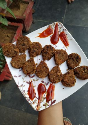 A picture of Soya kababs.