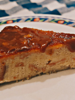 Una foto de Budín de pan