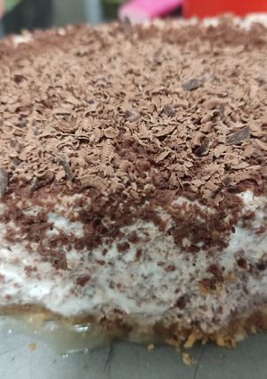Una foto de Pastel stracciatella