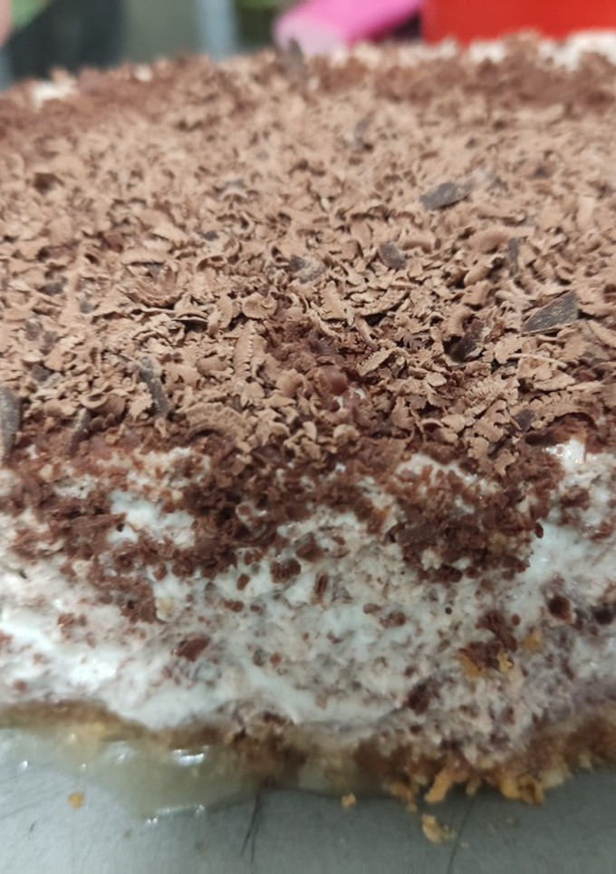 Una foto de Pastel stracciatella