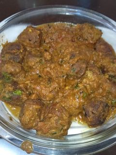 সোয়াবিনের কোপ্তা কারী (Soya Kopta Curry recipe in Bengali) রেসিপির প্রধান ছবি