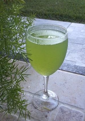A picture of Non alcohol mint Margaret iftar special.