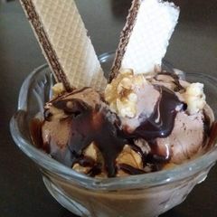 Choco Walnut Ice-cream A picture of Choco Walnut Ice-cream.
