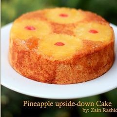 A picture of Pineapple upside down cake.