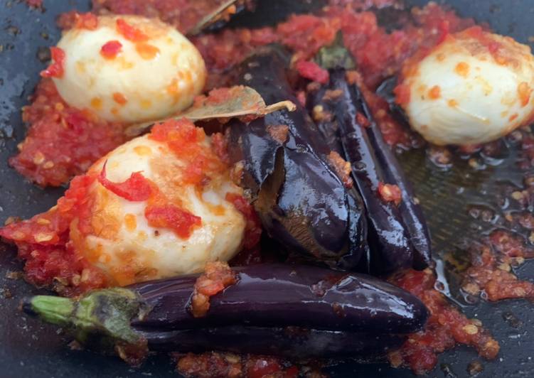 Bumbu Telur Dan terong balado | Cara Bikin Telur Dan terong balado Yang Sempurna