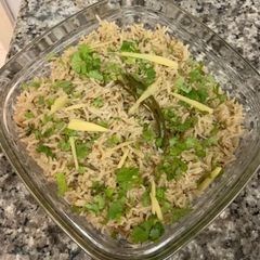 A picture of Jeera Rice.