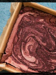 Una foto de Brownies de remolacha y chocolate sin gluten