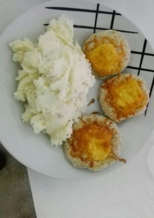 Una foto de Milanesas de zapallitos