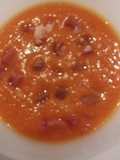 Salmorejo de tomate y manzana