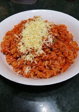Foto resep Spicy Tuna spiral macaroni