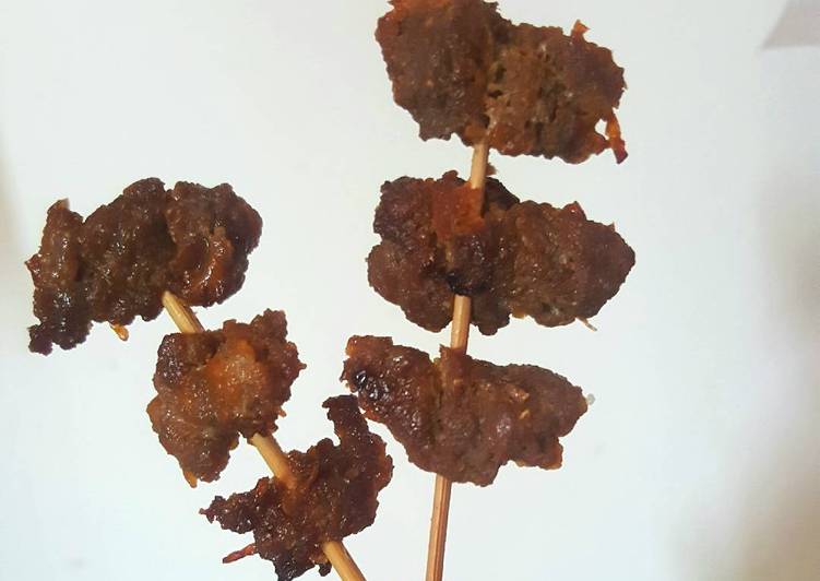 Sate Maranggi Mini (menu anak 2th /MPASI)