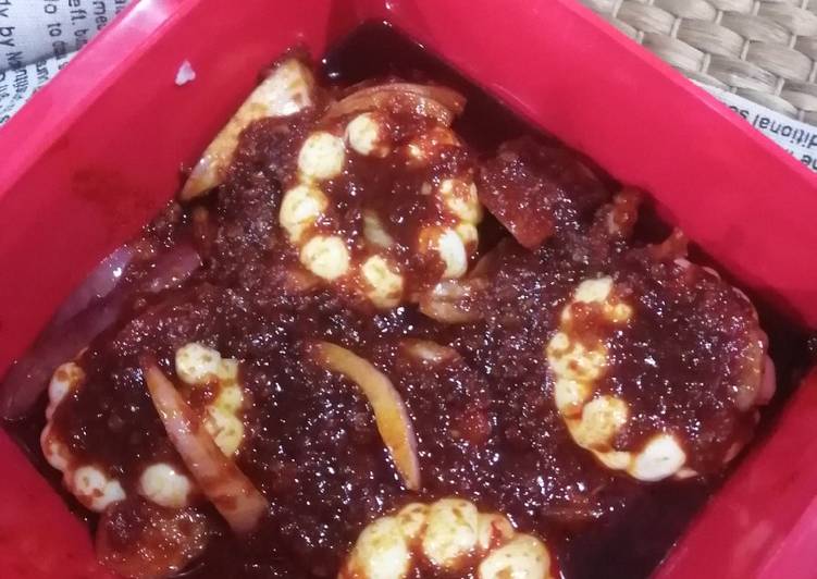 Sambal Telur Rebus Bunga Cinta #phopbylinimohd #batch17