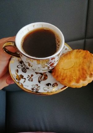 صورة لوصفة أطيب فنجان قهوة بالعالم بس لا تسألو ليش