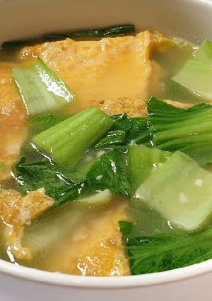 Foto resep Sup Pakchoy Telur
