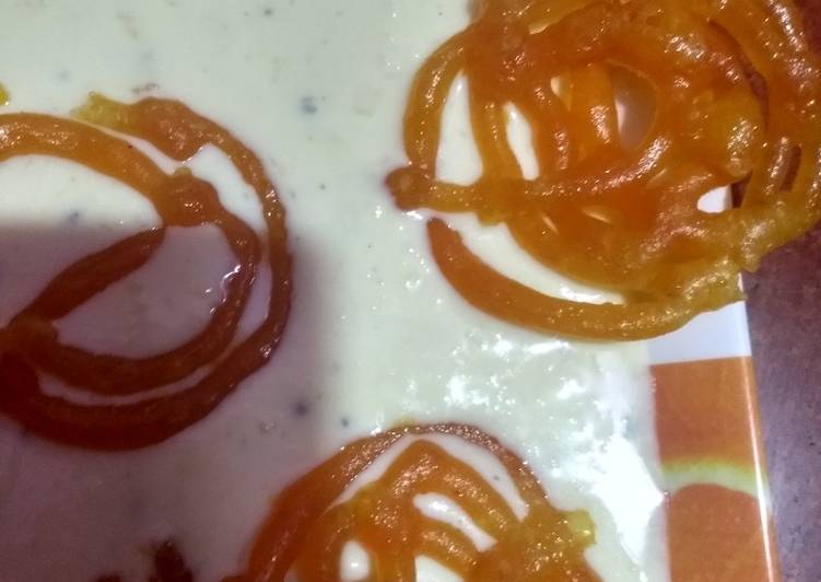 Recipe of Speedy Radbi with  jalebi–Perfect dip for jalebi