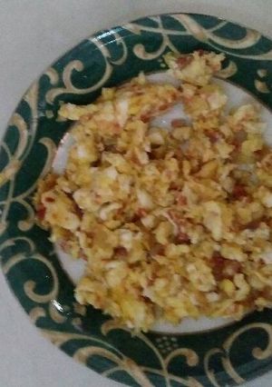Foto resep Orak Arik telur kornet untuk anak