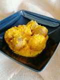 Albóndigas de Heura en salsa de zanahoria y naranja