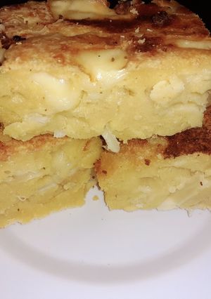 Una foto de Sopa Paraguaya -Recetas Tradicionales de Paraguay🇵🇾