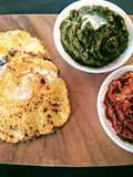 Makke Ki Roti, Sarson Ka Saag With Baigan Ki Bharta