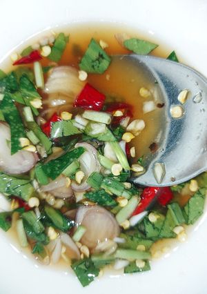 Hình của món Nước mắm kiểu Thái.