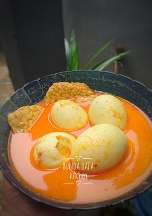Foto resep Gulai 2T (Telor dan Tempe)