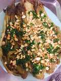 Grilled Eggplant with Scallion Oil