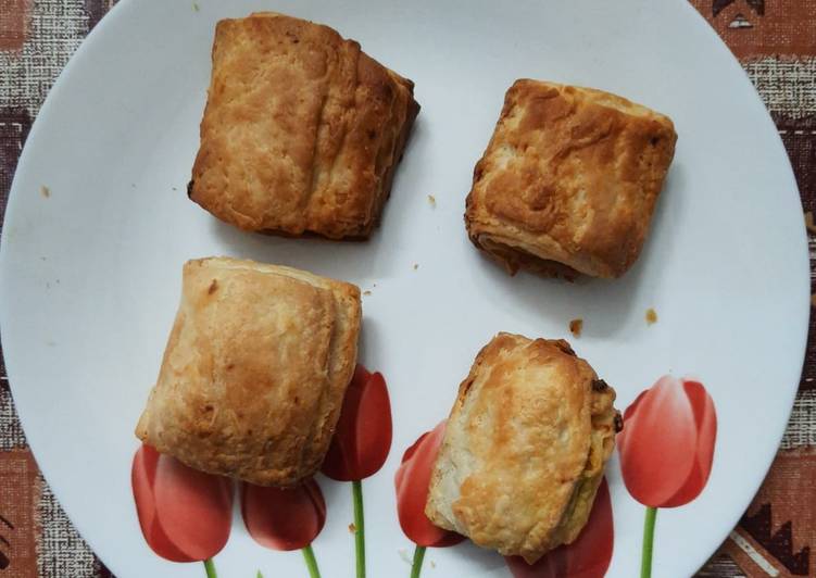 Simple Way to Prepare Super Quick Homemade Veg Puff Pastry